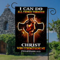 Jesus I Can Do All Things Through Christ Flag JL242 30O47 thumb 1