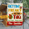 Personalized Gettin Freaky At The Tiki Gardening Flag AG71 73O58 1