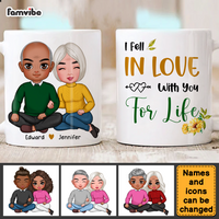 Personalized Couple Gift I Fell In Love With You For Life Mug 31177 thumb 1