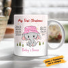 Personalized Elephant Baby First Christmas Mug OB71 26O58 1