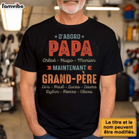 Personalized Gift For Grandpa French Grand-père Shirt - Hoodie - Sweatshirt 30116 thumb 1