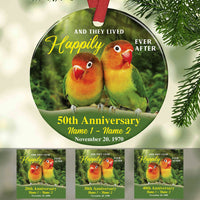 Personalized  Wedding Anniversary Couple  Ornament SB241 65O36 thumb 1