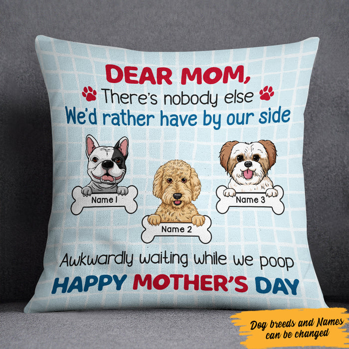 Personalized Dog Mom Pillow AP13 26O47 Insert Included Famvibe