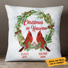 Personalized Christmas In Heaven Memorial  Pillow SB232 30O58 (Insert Included) 1