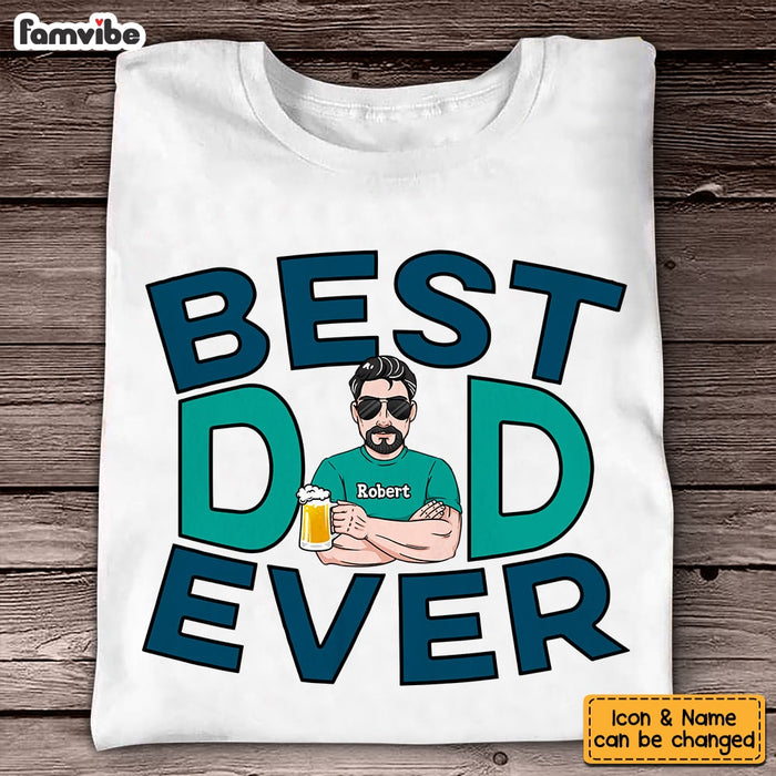 Personalized Dad Grandpa T Shirt MY192 31O53 1