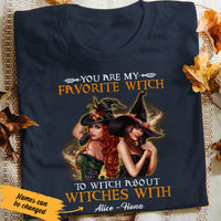 Personalized Witch Friends Favorite Witch T Shirt AG252 67O47 thumb 1