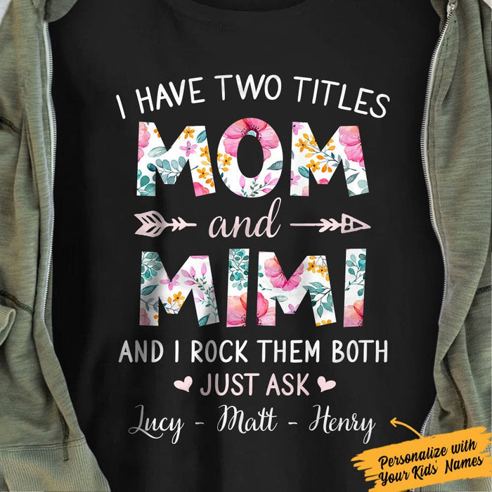 Personalized Grandma T Shirt JN162 85O36 1