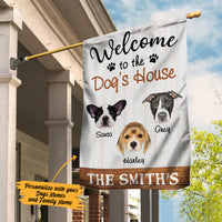 Personalized Dog Gardening Garden Flag JL61 67O57 thumb 1