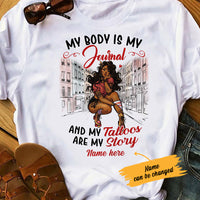 Personalized BWA Tattoos My Story T Shirt AG282 67O36 thumb 1
