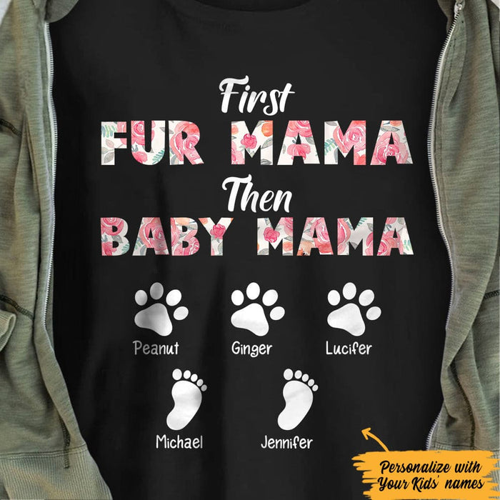 Personalized Dog Cat Mom T Shirt JN153 85O57 1