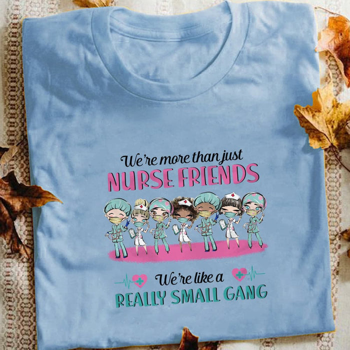 Nurse Friends Gang White T Shirt JN221 65O47 1