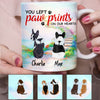 Personalized  You Left Paw Prints on My Heart Dog Memorial Mug OB191 67O53 1