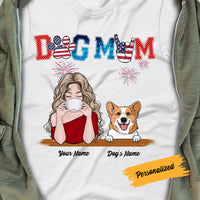Personalized Dog Mom T Shirt MY111 26O58 thumb 1