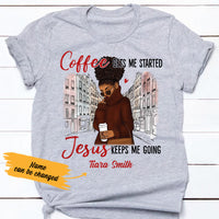 Personalized BWA Coffee Jesus T Shirt AG272 85O36 thumb 1