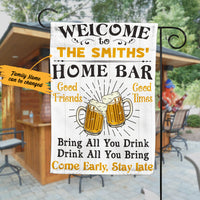 Personalized Home Bar Bring All You Can Drink Flag AG121 67O36 thumb 1