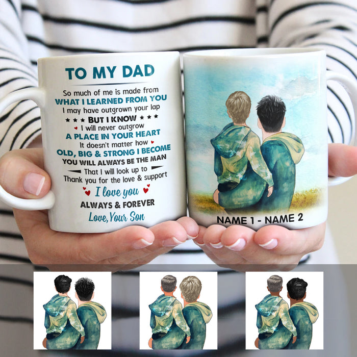 Personalized To My Dad Grandpa Mug MR92 26O57 1