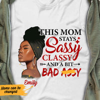 Personalized Stay Classy BWA Mom T Shirt AG101 29O53 thumb 1