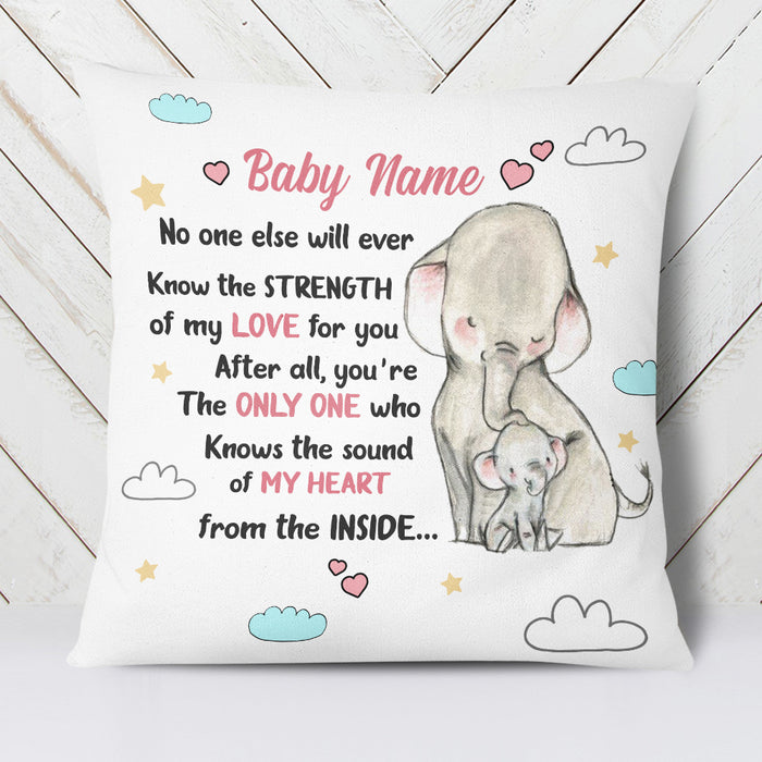 Personalized The Sound Of Elephant Mother Pillow FB241 73O34 (Insert Included) 1
