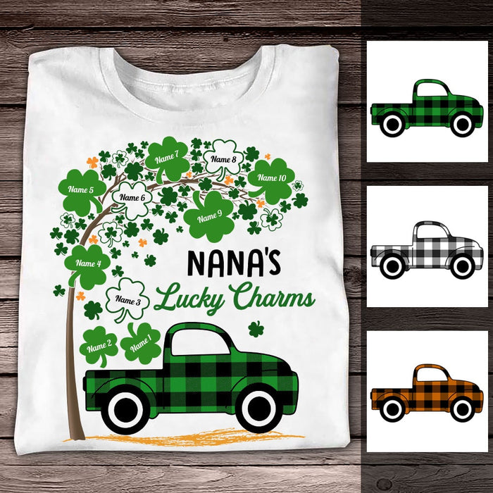 Personalized Grandma Patrick's Day T Shirt FB153 95O53 1