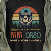 Personalized Dad Camping  Papà Italian T Shirt AP138 30O57 1