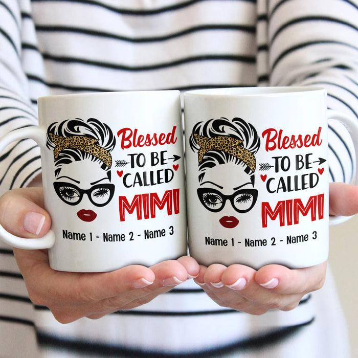 Personalized Blessed To Be Called Grandma Mug OB151 87O53 1