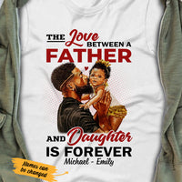 Personalized BWA Dad And Daughter Love T Shirt AG173 81O47 thumb 1