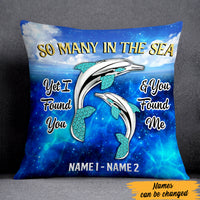 Personalized Couple Pillow JN163 26O47 (Insert Included) thumb 1