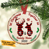 Personalized Deer Hunting Couple First Christmas  Ornament SB93 26O53 1