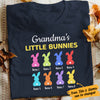 Personalized Grandma Little Bunnies T Shirt MR14 67O47 1