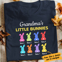 Personalized Grandma Little Bunnies T Shirt MR14 67O47 thumb 1
