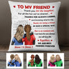 Personalized To My Bestie Nurse Friends Pillow MR32 65O34 (Insert Included) 1