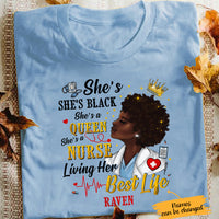 Personalized BWA Nurse Proud T Shirt JL233 27O65 thumb 1