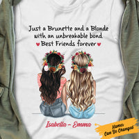 Personalized Unbreakable Bond Girl Friends T Shirt AG63 28O57 thumb 1