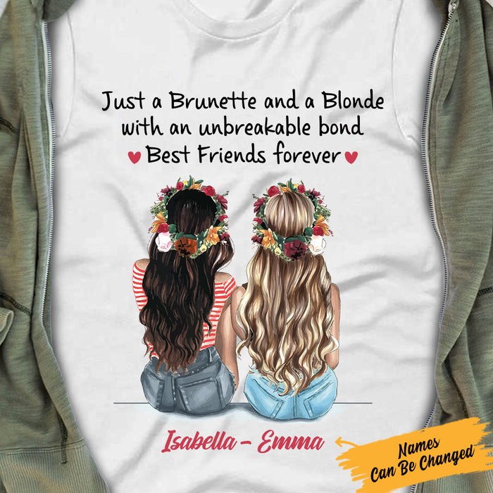 Personalized Unbreakable Bond Girl Friends T Shirt AG63 28O57 1