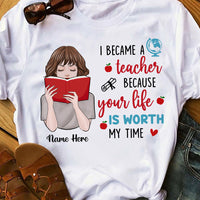 Personalized Teacher T Shirt JN81 26O58 thumb 1