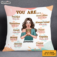 Personalized Gift For Daughter You Are Bible Verses Pillow 22685 thumb 1