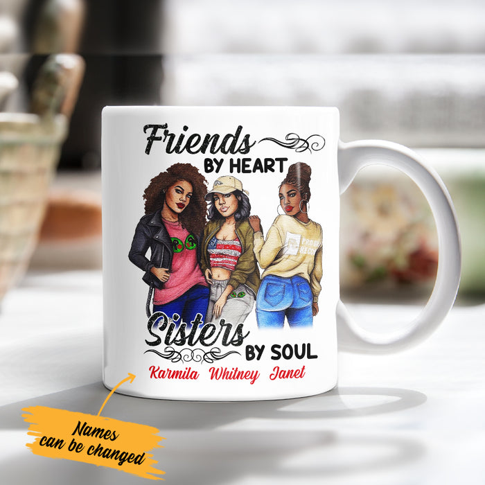 Personalized BWA Friends By Heart Mug JL231 29O36 1