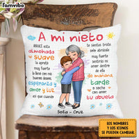 Personalized Gift For Granddaughter Spanish Hug This Pillow 30908 thumb 1