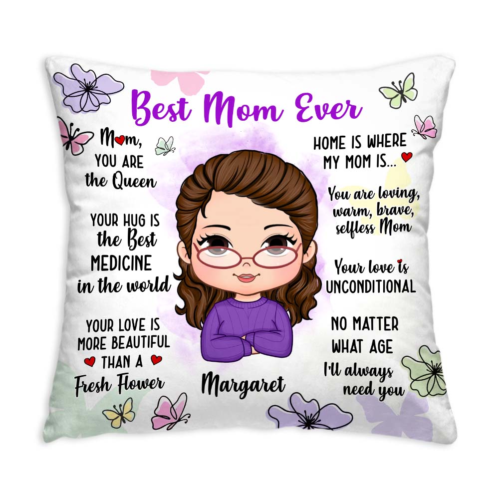 Personalized Gift For Mom Affirmarion Pillow 32269 Primary Mockup