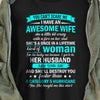 Couple Husband Awesome Wife T Shirt  DB2516 81O34 1
