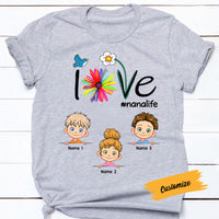 Personalized Mom Grandma Life T Shirt JN242 30O58 thumb 1