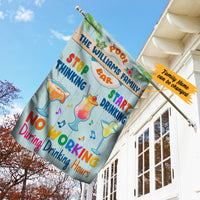 Personalized Pool Bar No Working Flag AG201 30O36 thumb 1