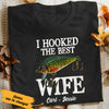Personalized Fishing Husband & Wife T Shirt JL64 95O36 thumb 1