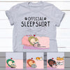 Personalized Cat Sleep Shirt T Shirt AP52 26O53 1