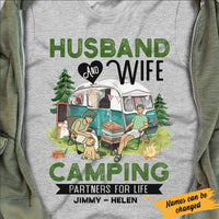 Personalized Camping  White T Shirt JN81 95O34 thumb 1