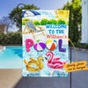 Personalized Pool Garden Flag JN241 95O53 1