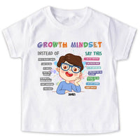 Personalized Gift For Grandson Growth Mindset Kids Shirt Kid T Shirt - Kid Hoodie - Kid Sweatshirt 30650 thumb 1