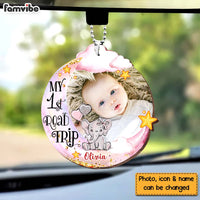 Personalized Gift For Baby My First Road Trip Custom Photo Ornament 31569 thumb 1