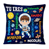 Personalized Gift For Grandson Astronaut Space Spanish Pillow 30721 thumb 1