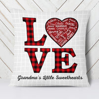 Personalized Grandma Love Sweetheart Pillow FB251 95O34 (Insert Included) thumb 1